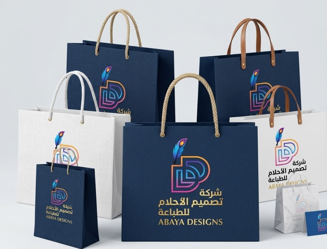 طباعةأكياس عبايات بكج عبايات في الرياض السعودية