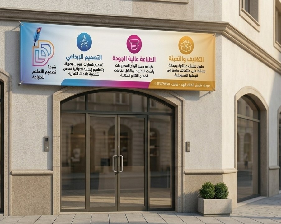 طباعة بنر في الرياض السعودية