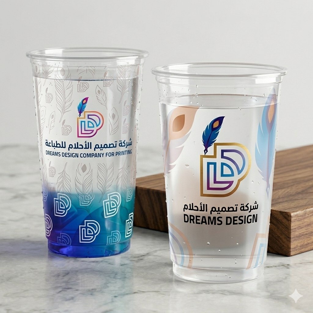 طباعةأكواب بلاستيك في السعودية الرياض